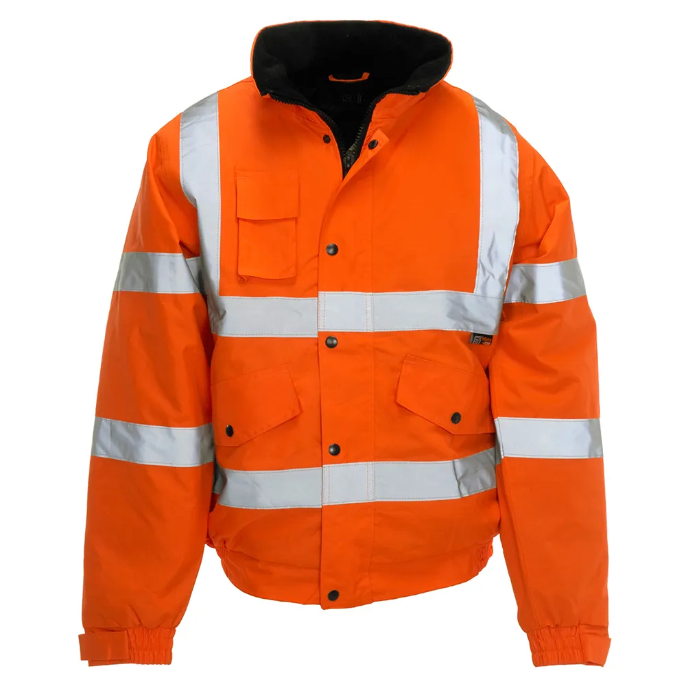 Supertouch Hi Vis Storm Bomber Jacket