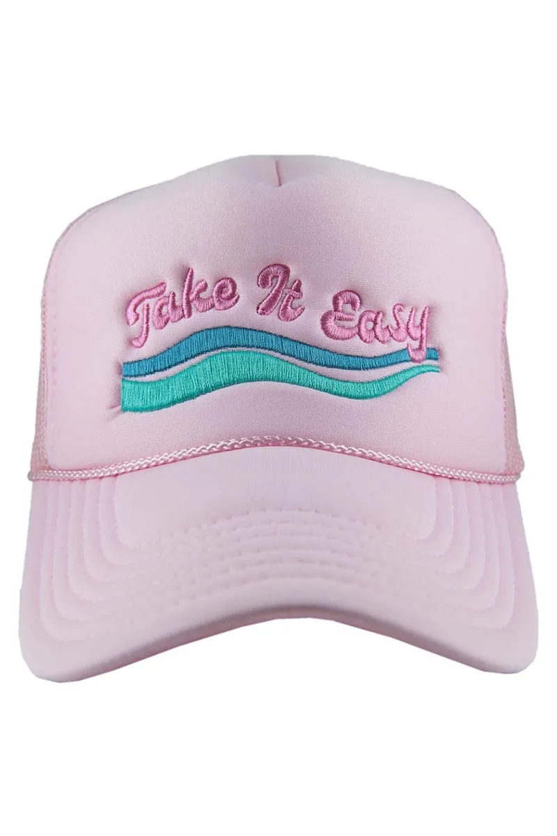 Take It Easy Foam Trucker Hat