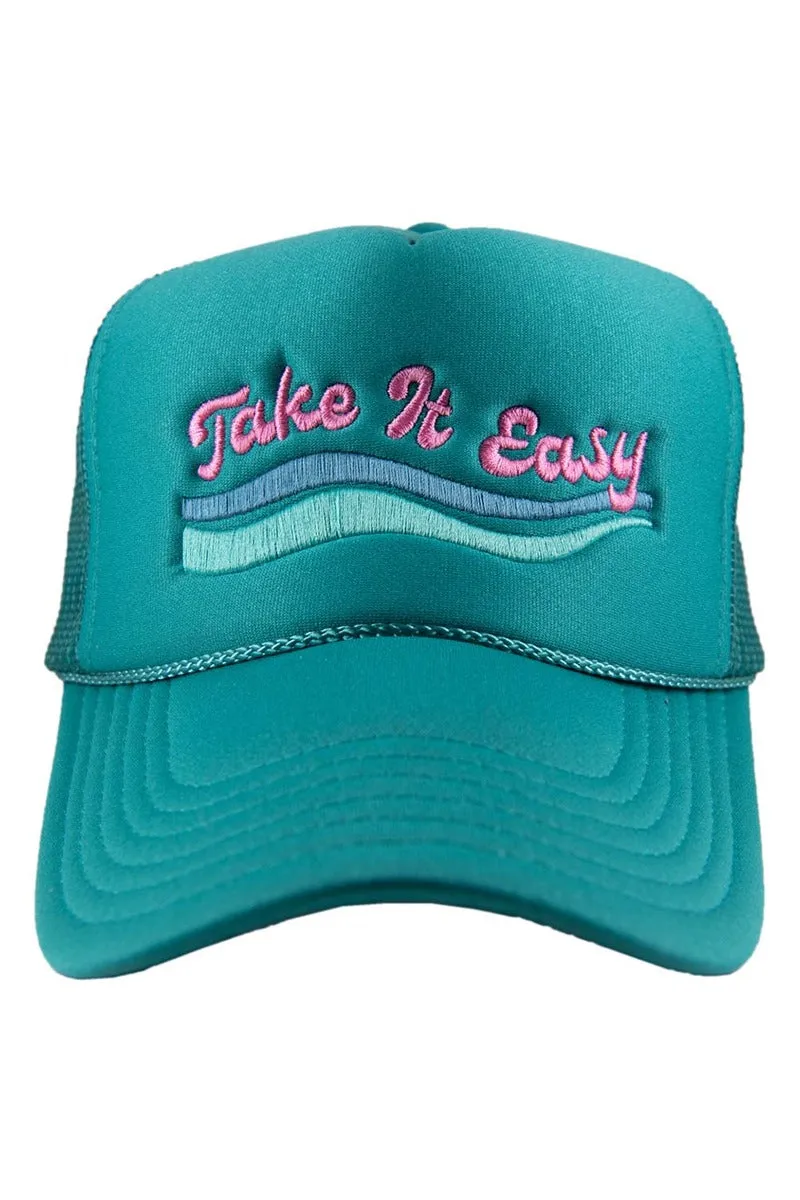 Take It Easy Foam Trucker Hat