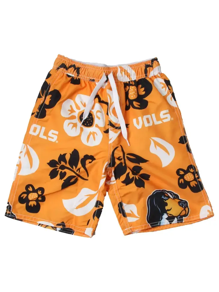 Tennessee Volunteers  Floral Volley Swim Trunks