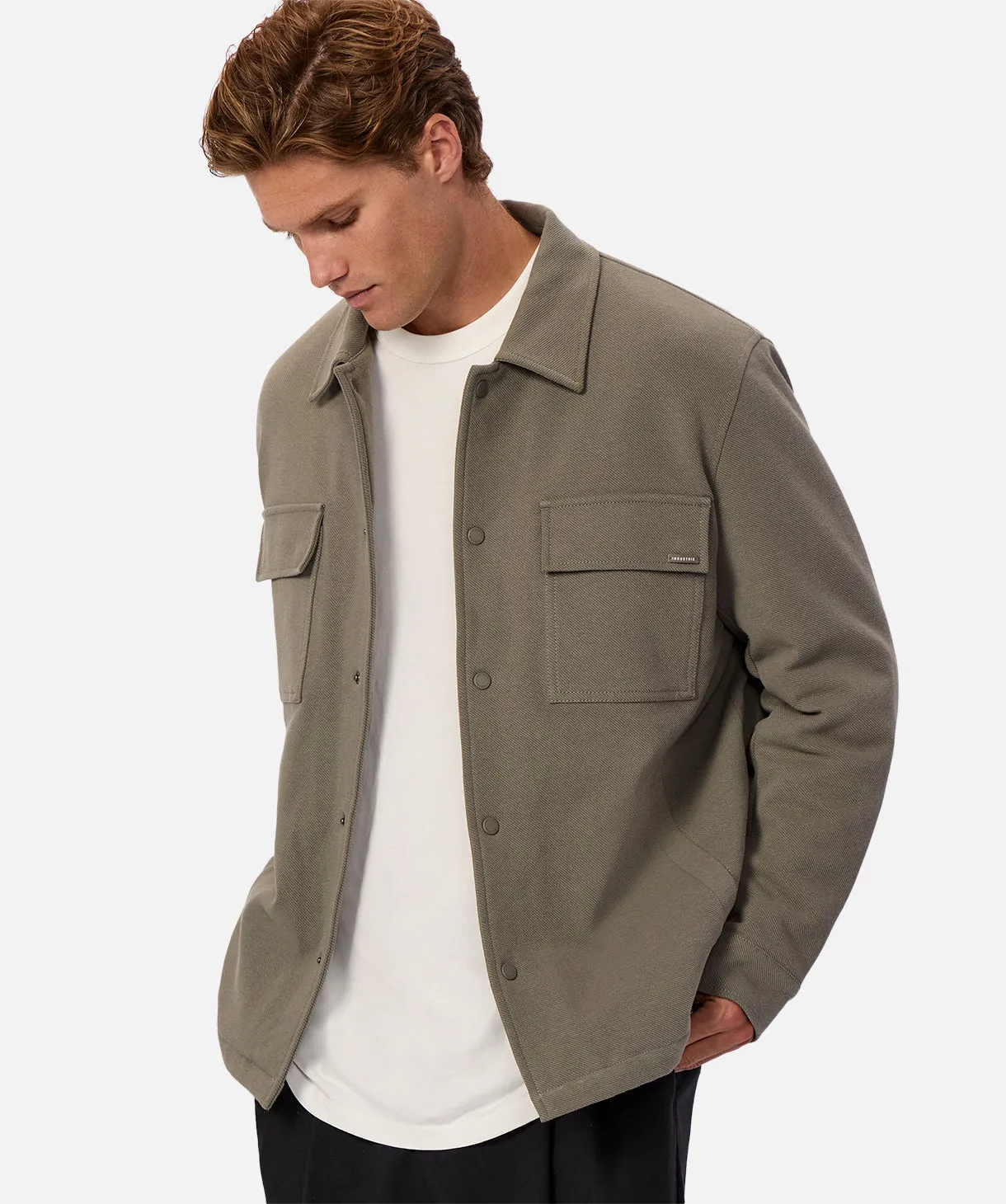 The Westport Field Shirt Jacket - Oregano