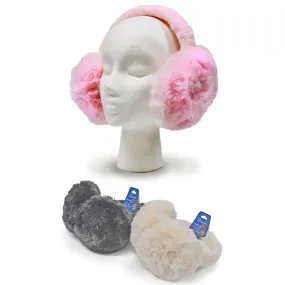 ThermaWear Super Fuzzy Winter Earmuffs (3-Pack)