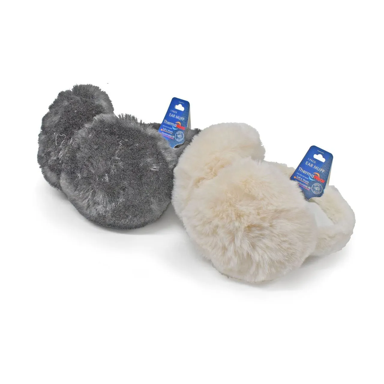 ThermaWear Super Fuzzy Winter Earmuffs (3-Pack)