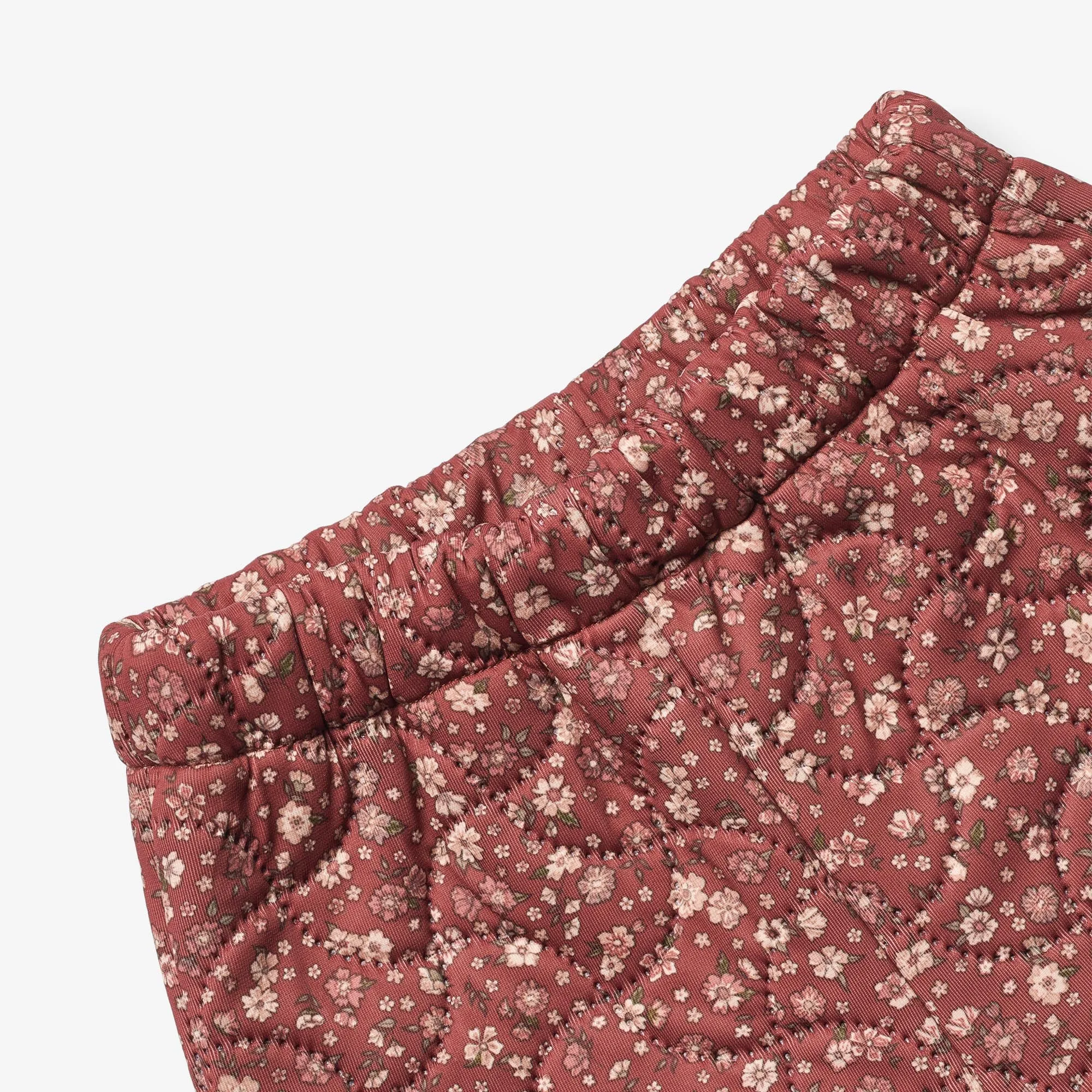 Thermo Pants Alex | Baby - red flowers