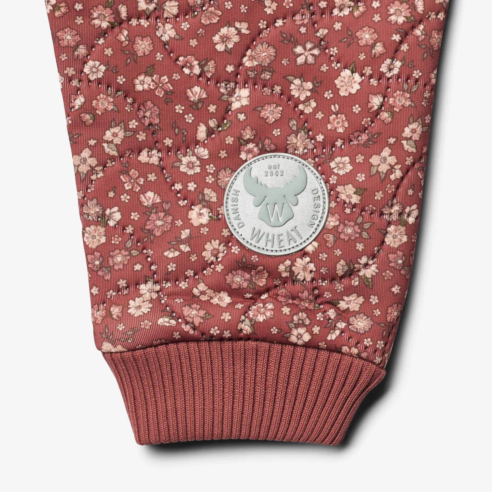 Thermo Pants Alex | Baby - red flowers