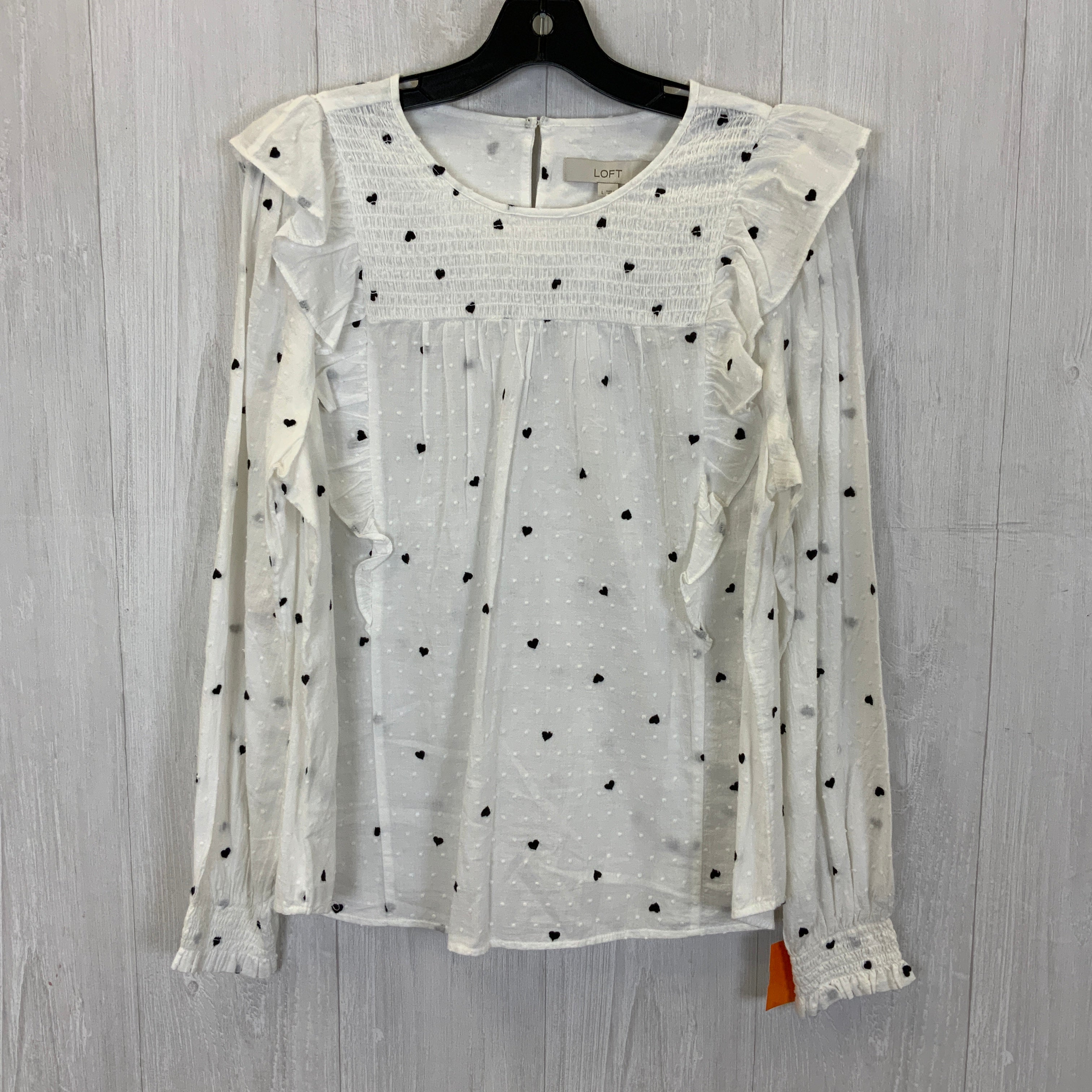 Top Long Sleeve By Loft  Size: L