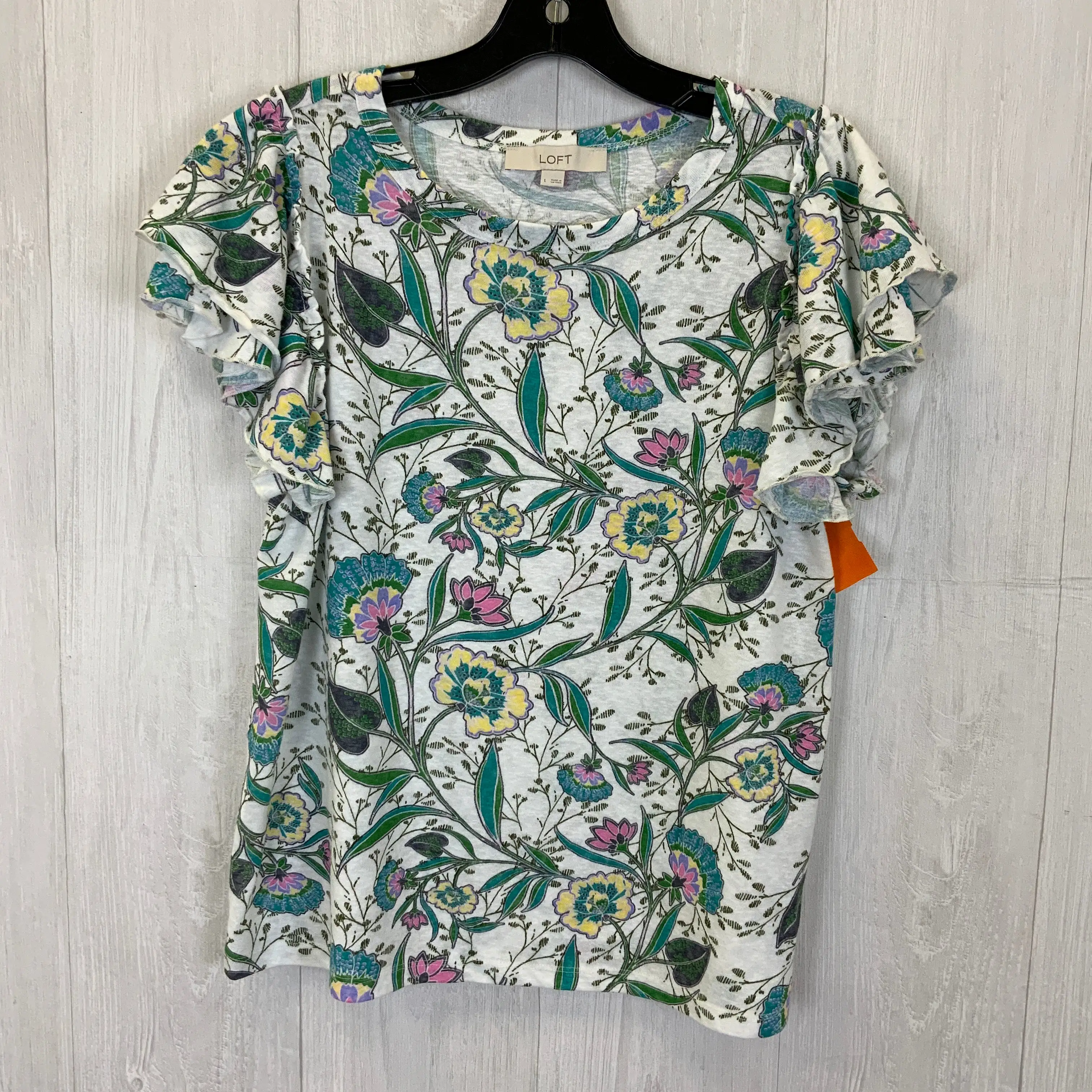 Top Short Sleeve By Loft  Size: L