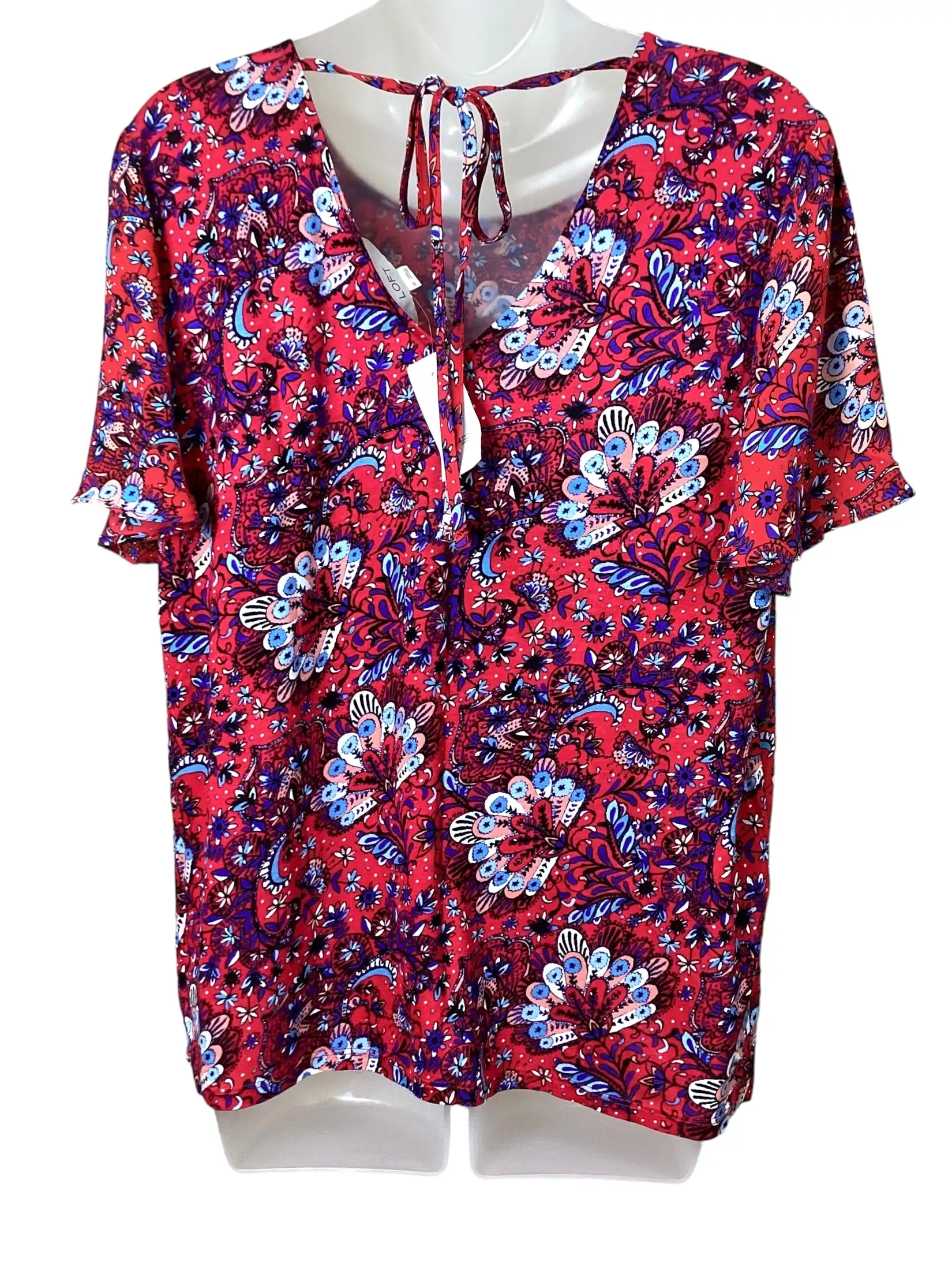 Top Short Sleeve By Loft  Size: M