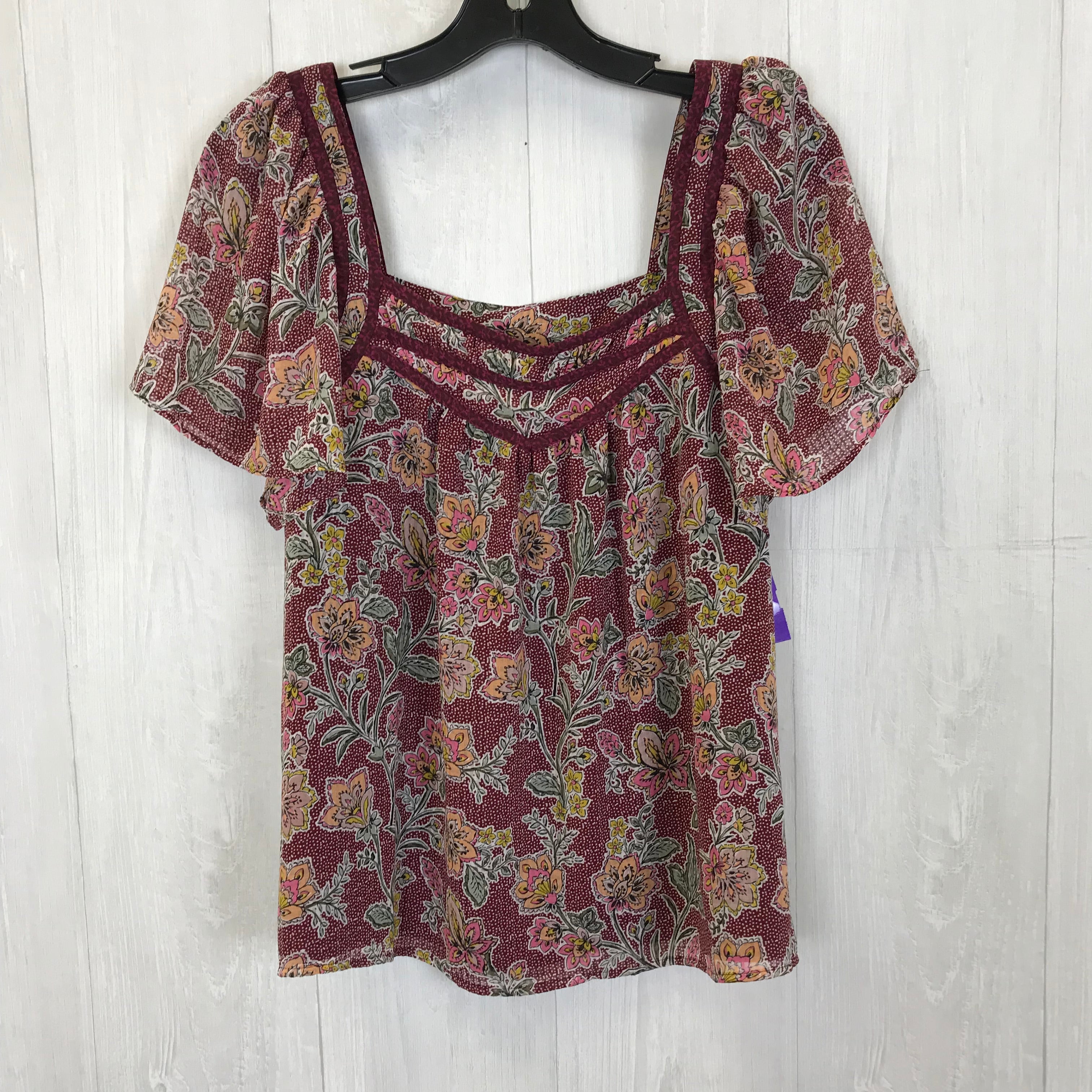 Top Short Sleeve By Loft  Size: S