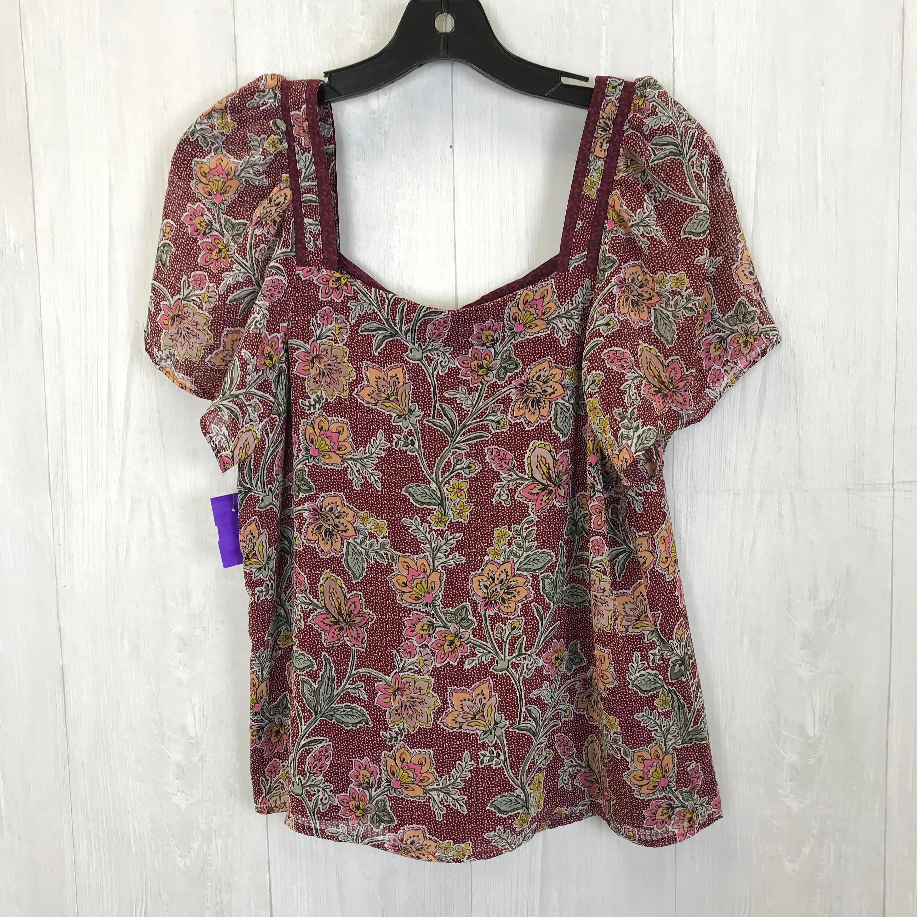 Top Short Sleeve By Loft  Size: S