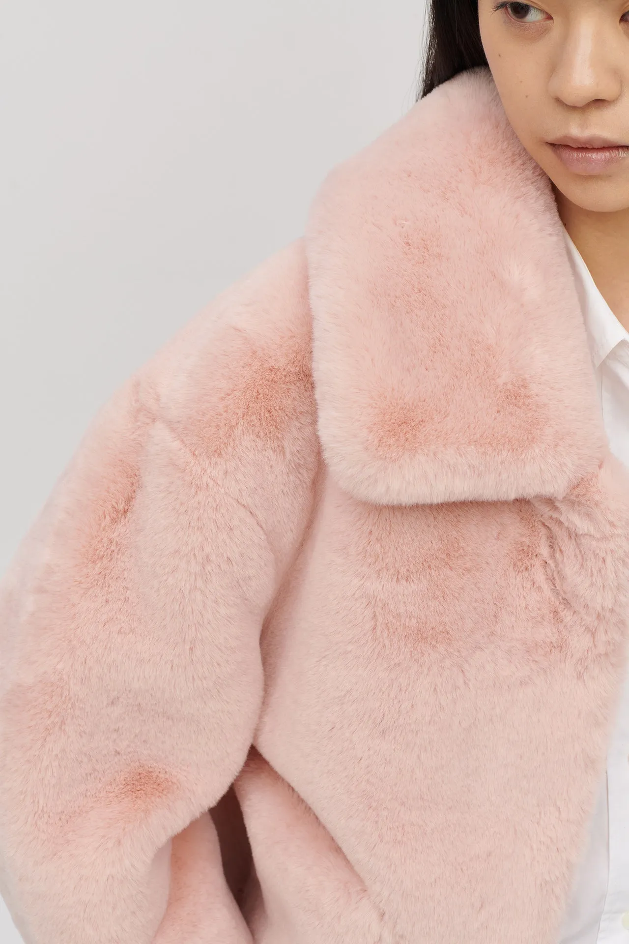 TRACI COAT SOFT PINK