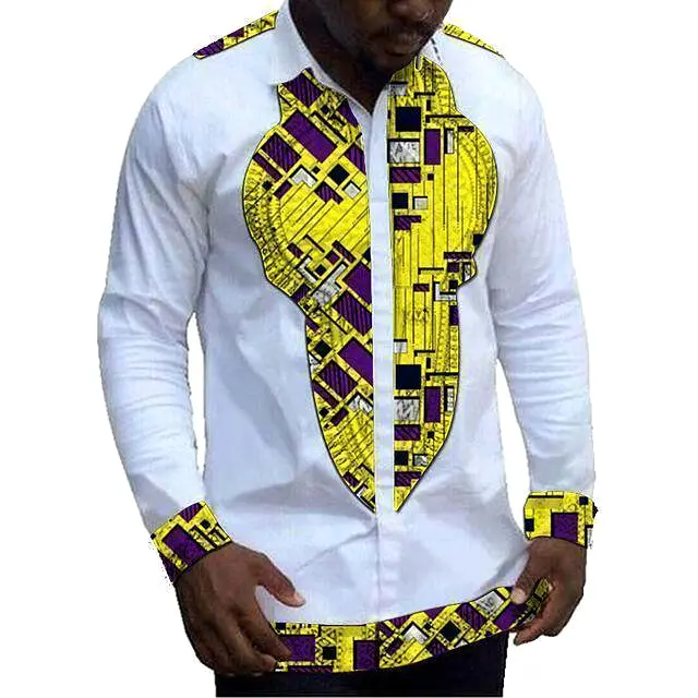 Tribe Vibes African Men Dashiki Top