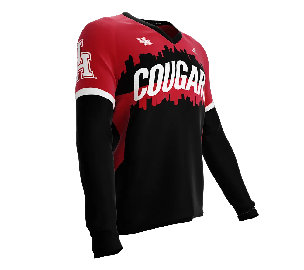 UH Cougar MTB BMX Jersey Long Sleeve for Men and Women 2020