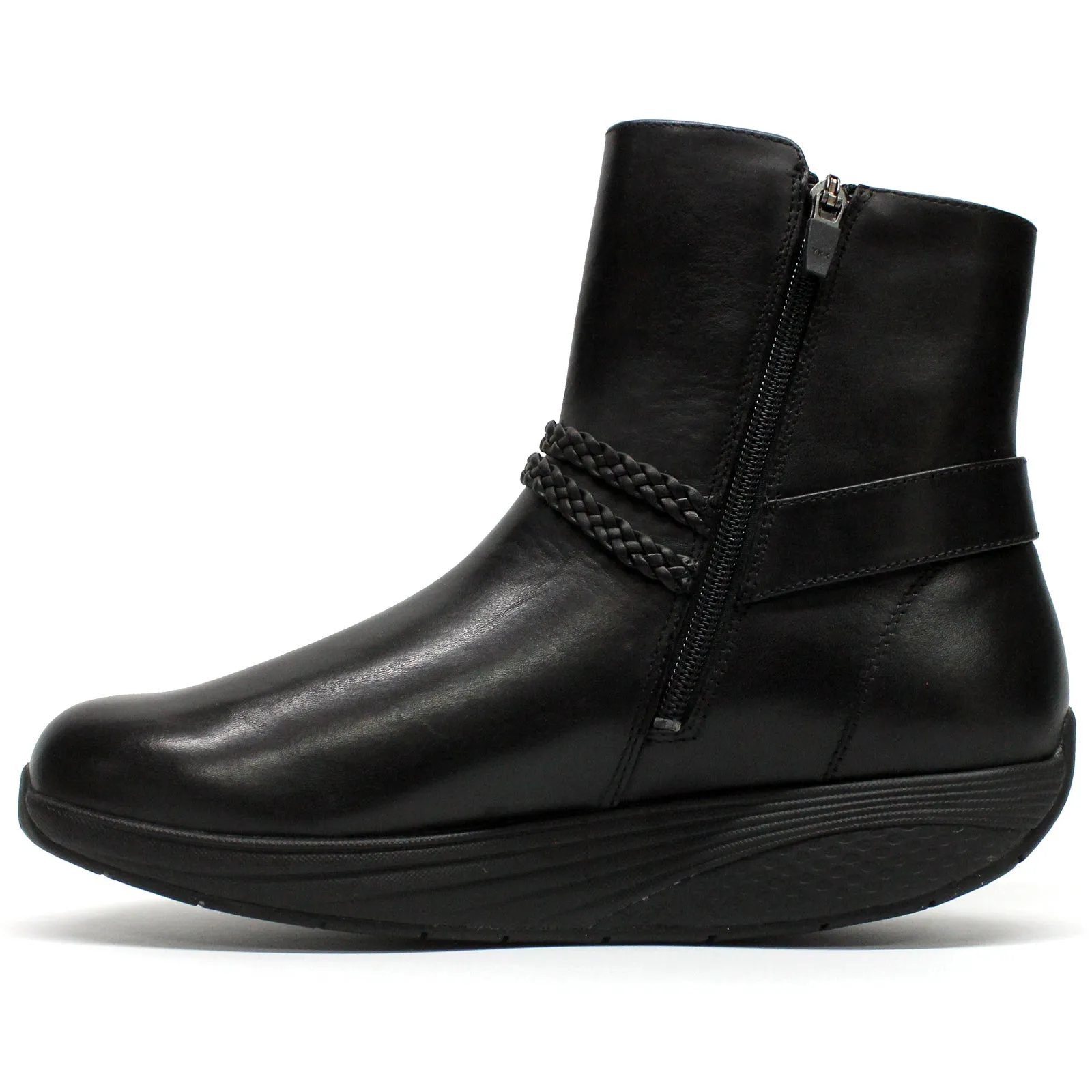 Uki Nappa Leather Women's Ankle Boots