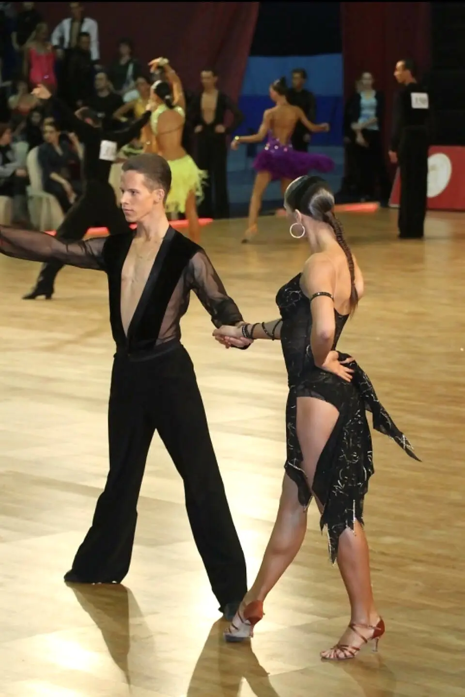 Unique and Beautiful Black Latin Dress