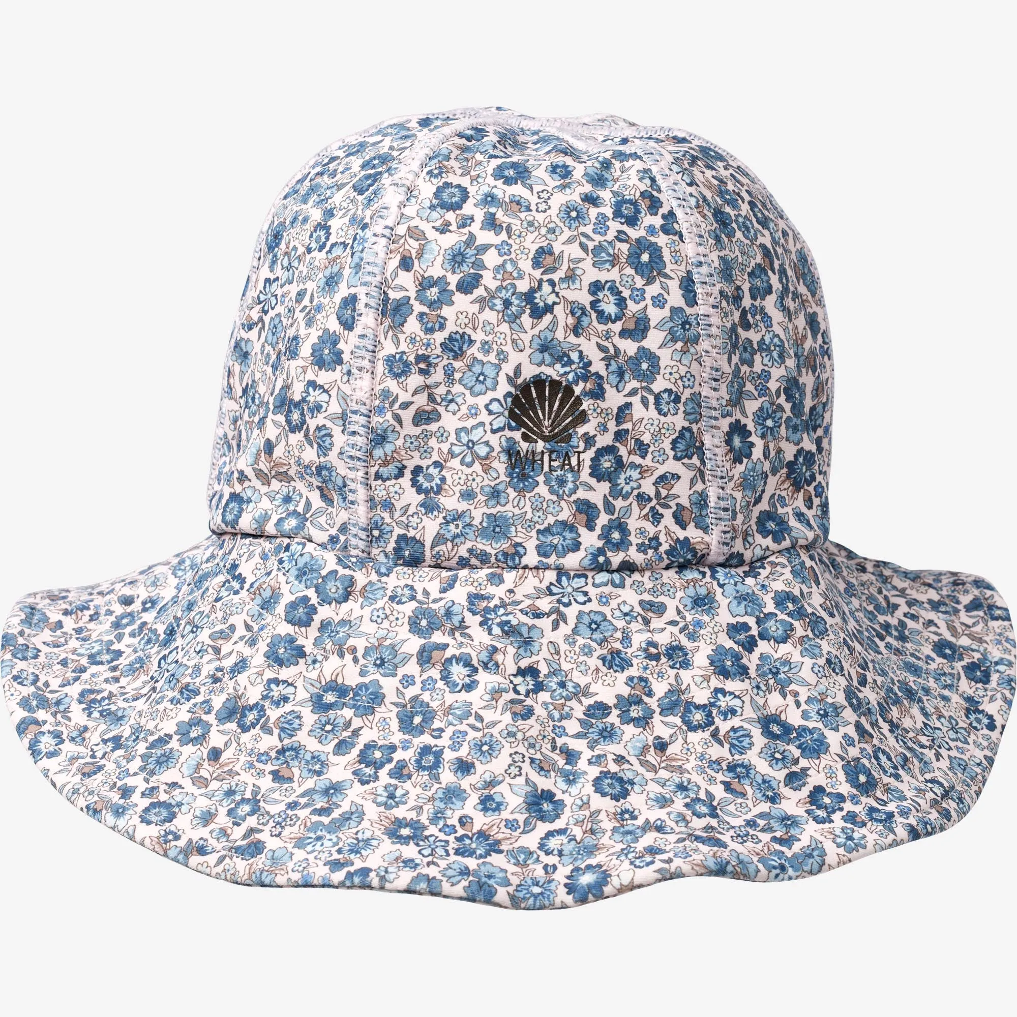 UV Sun Hat - blue flower meadow