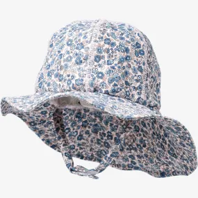 UV Sun Hat - blue flower meadow