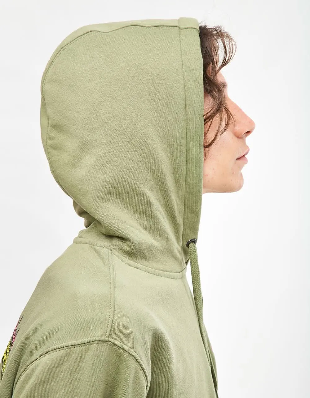 Vans Fiery Friend Pullover Hoodie - Olivine