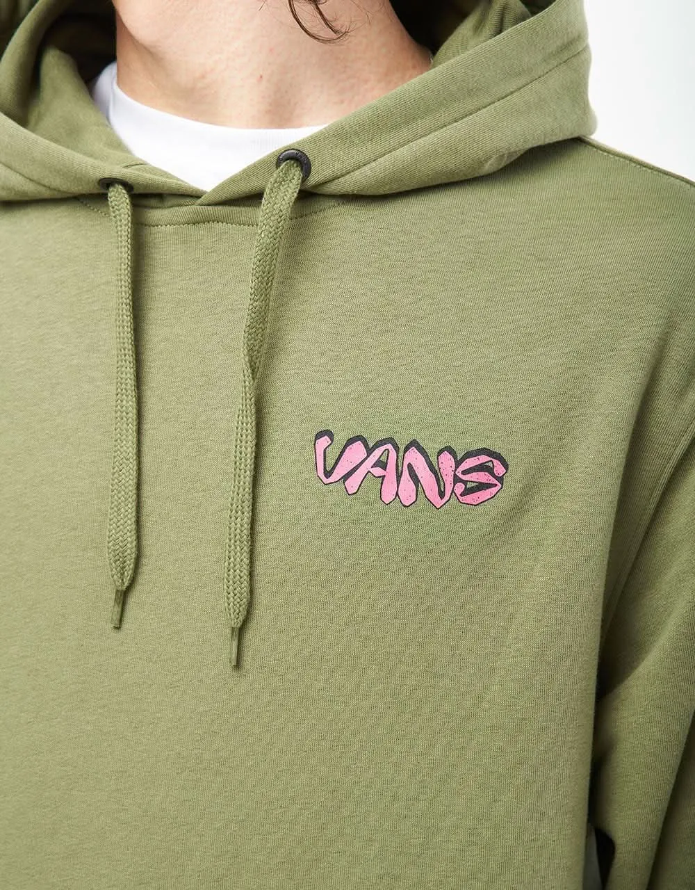 Vans Fiery Friend Pullover Hoodie - Olivine