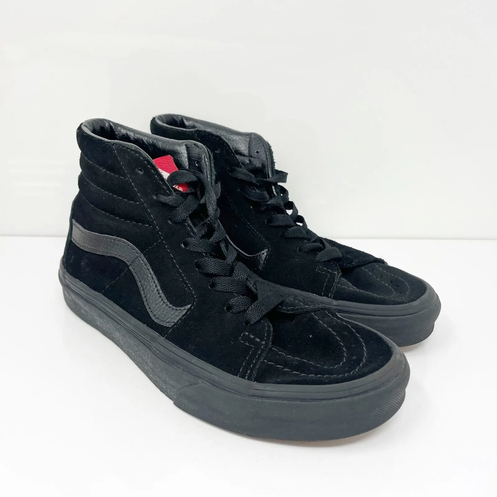 Vans Unisex Sk8 Hi 721454 Black Casual Shoes Sneakers Size M 5 W 6.5