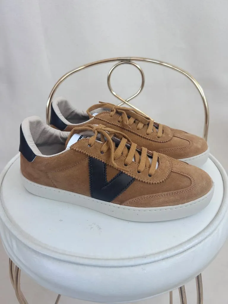 VICTORIA Berlin Ciclista Camel Sneakers