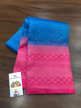 Vyjayantimala  , Pure Kanjivaram Handloom Pattu Silk Saree for Women-PDS001KSB