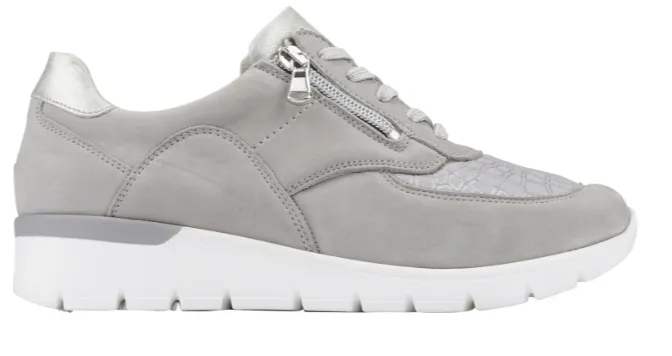 Waldlaufer Women's K-Ramona Sneaker Grey