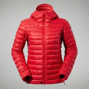 Women's MTN Seeker MW Down Hoody - Red