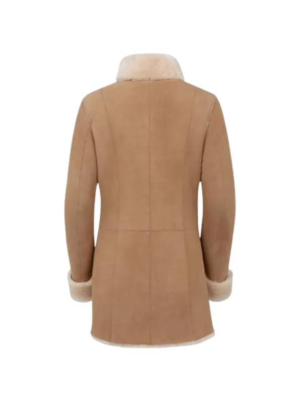 Women’s Suede Shearling Coat