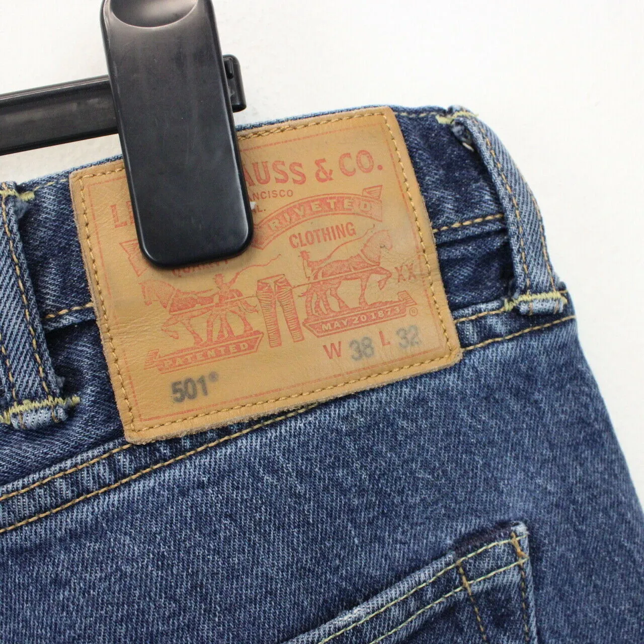 Womens LEVIS 501 Jeans Mid Blue | W40 L28