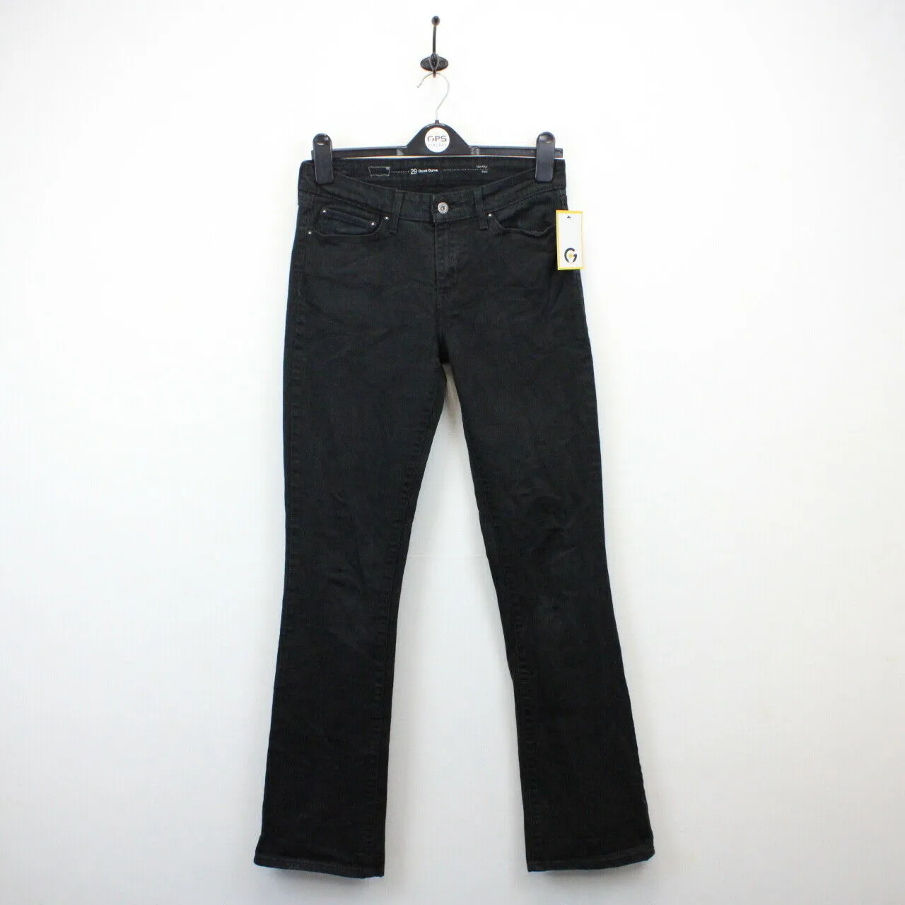 Womens LEVIS Demi Curve Jeans Black | W29 L34