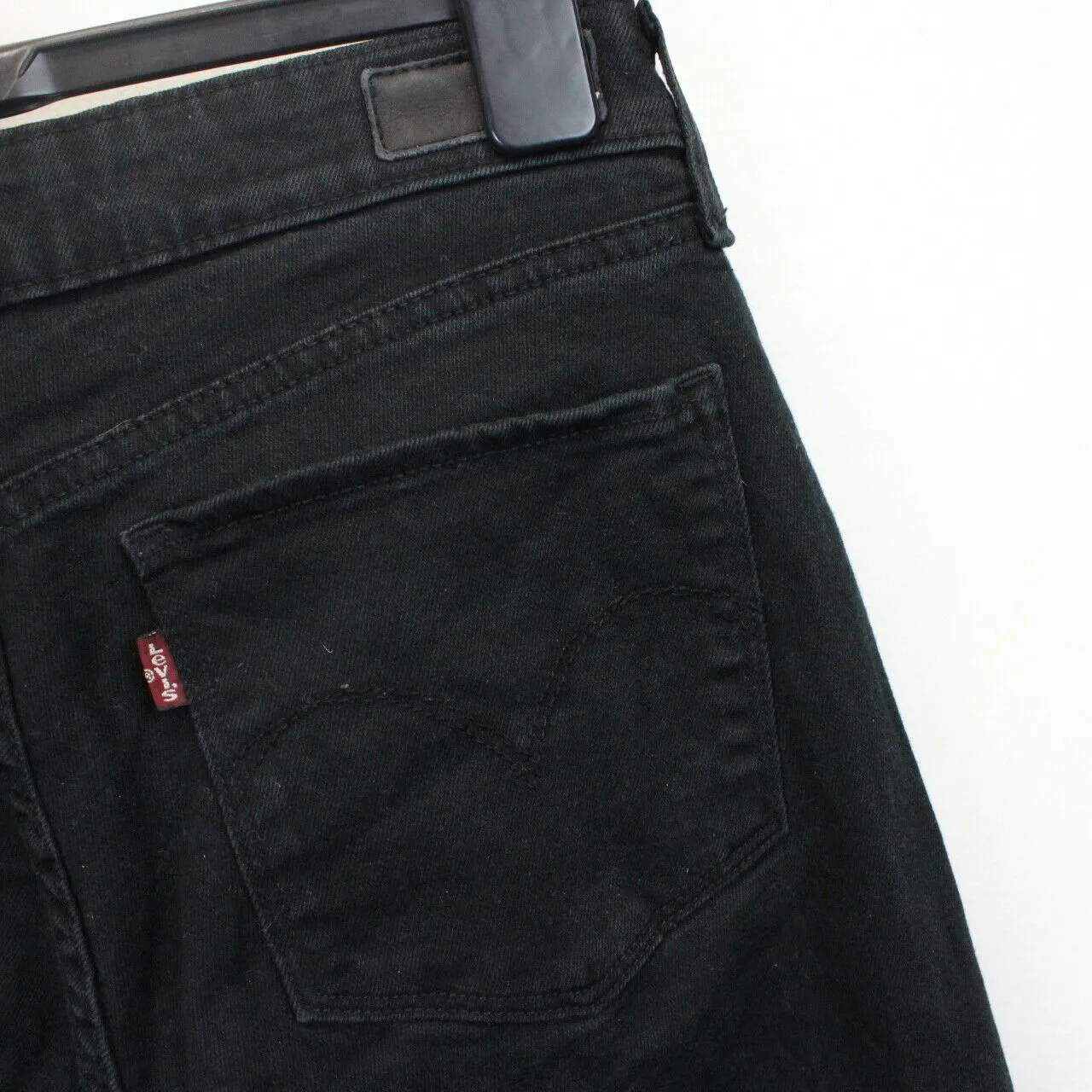 Womens LEVIS Demi Curve Jeans Black | W29 L34