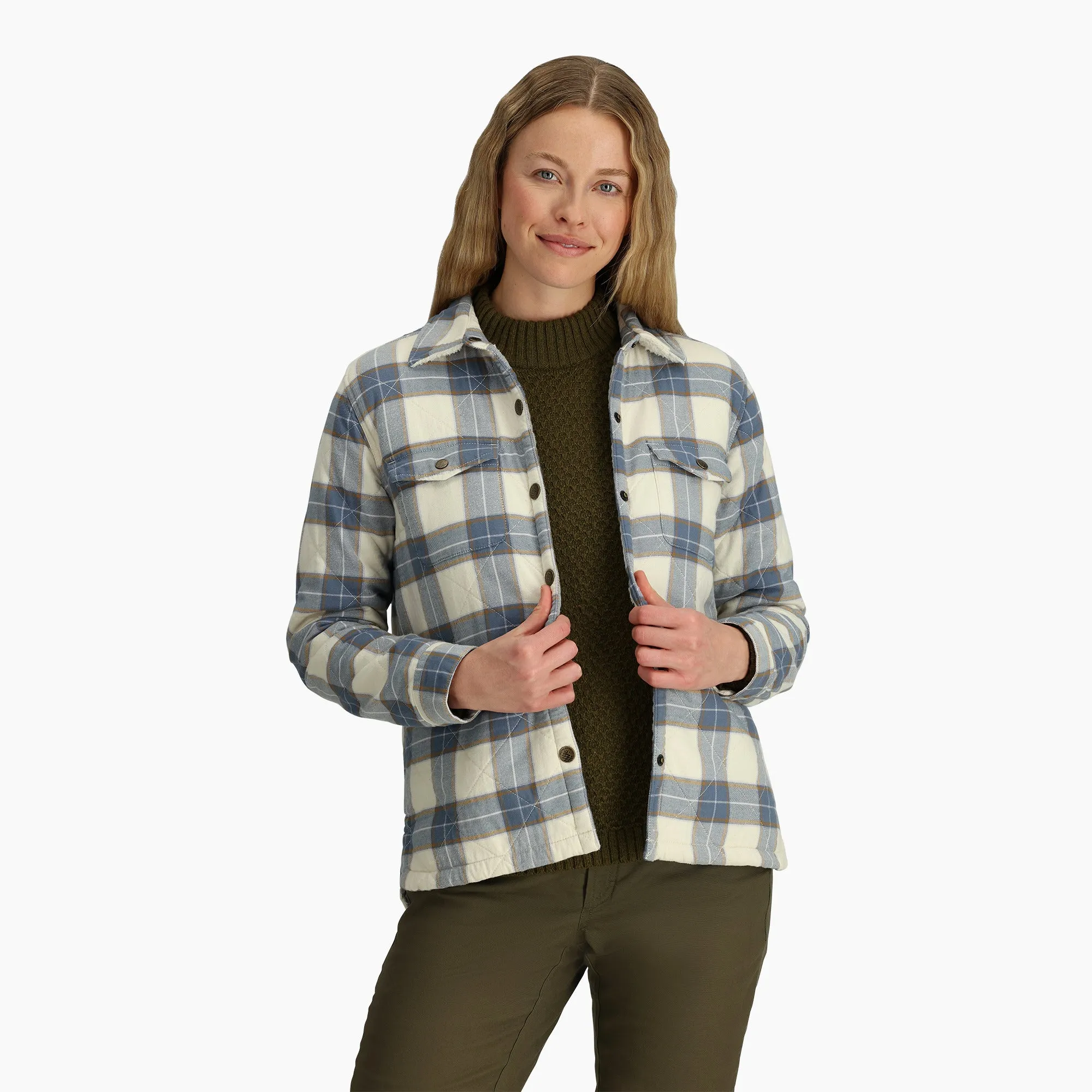 Women's Snowcap Lined Flannel Jacket