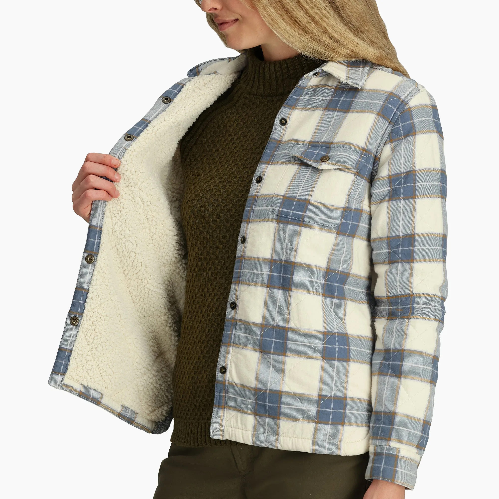 Women's Snowcap Lined Flannel Jacket