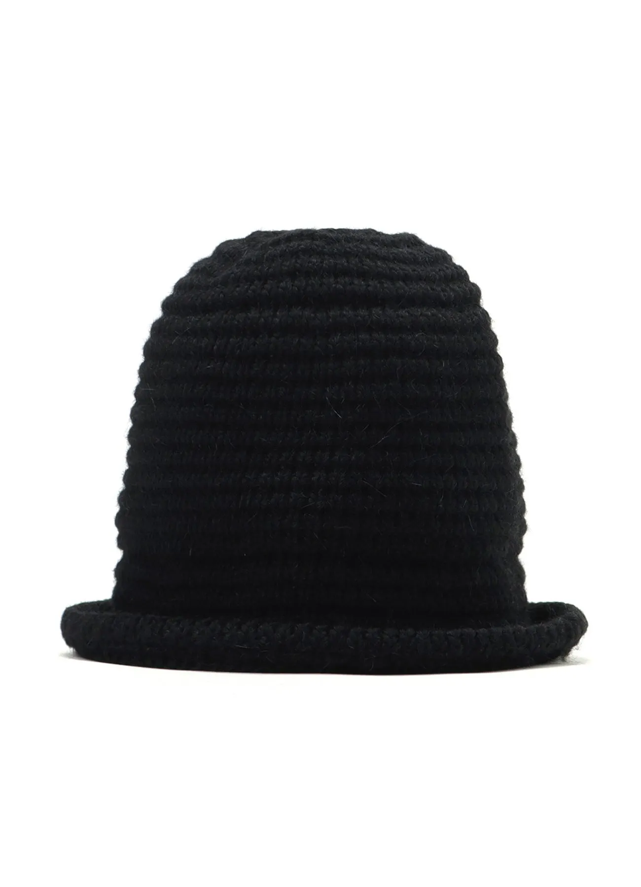 WOOL KNITTED BUCKET HAT