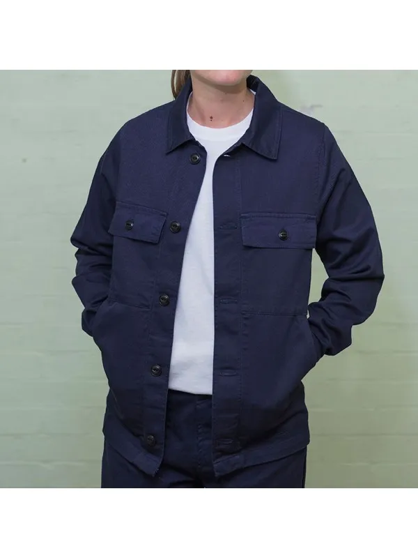 Yarmouth Oilskins Drivers Jacket : Navy