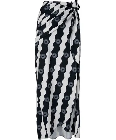 Yola Neme Women's Black / White Gaviota Skirt