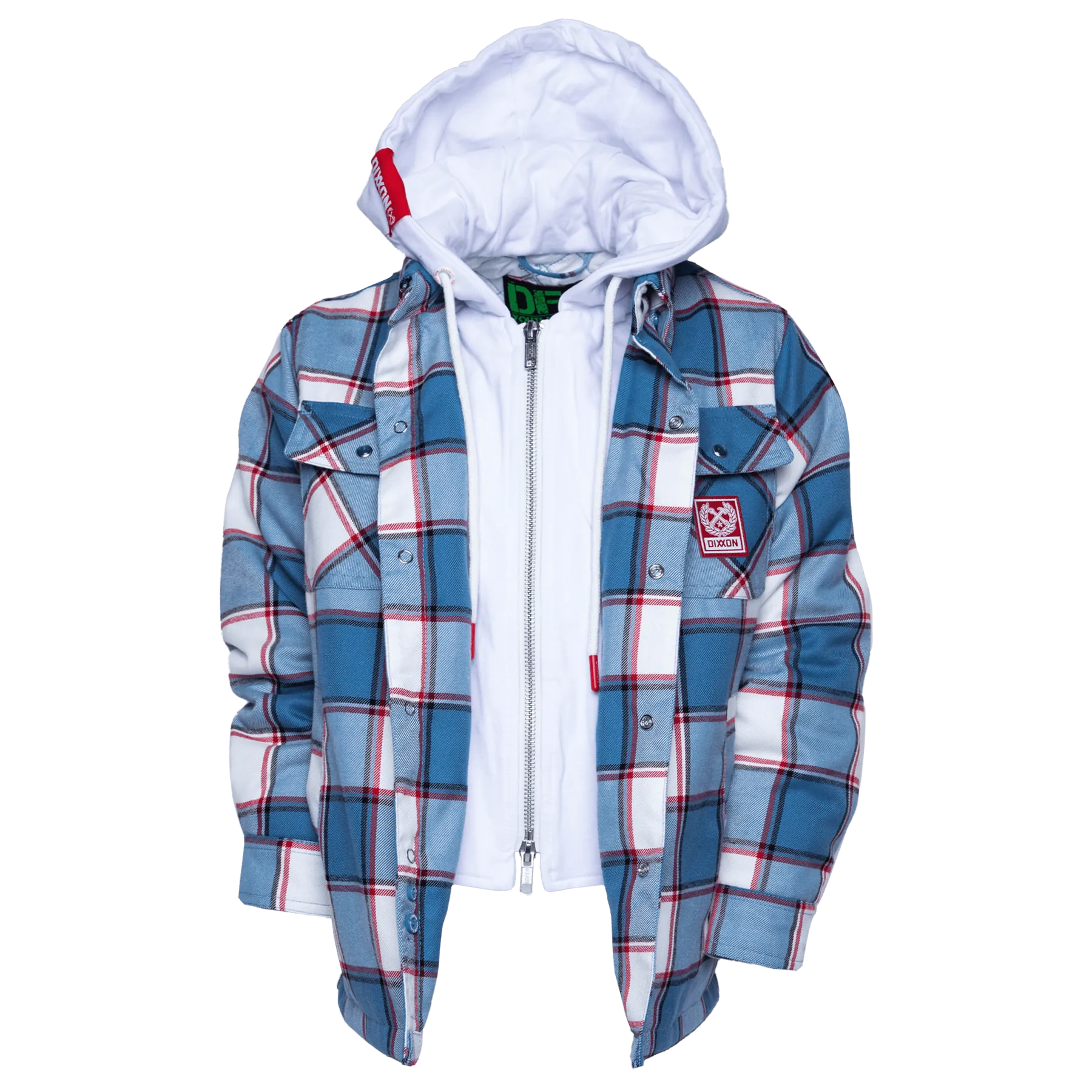 Youth Neighbourhood Hooded Flannel Jacket