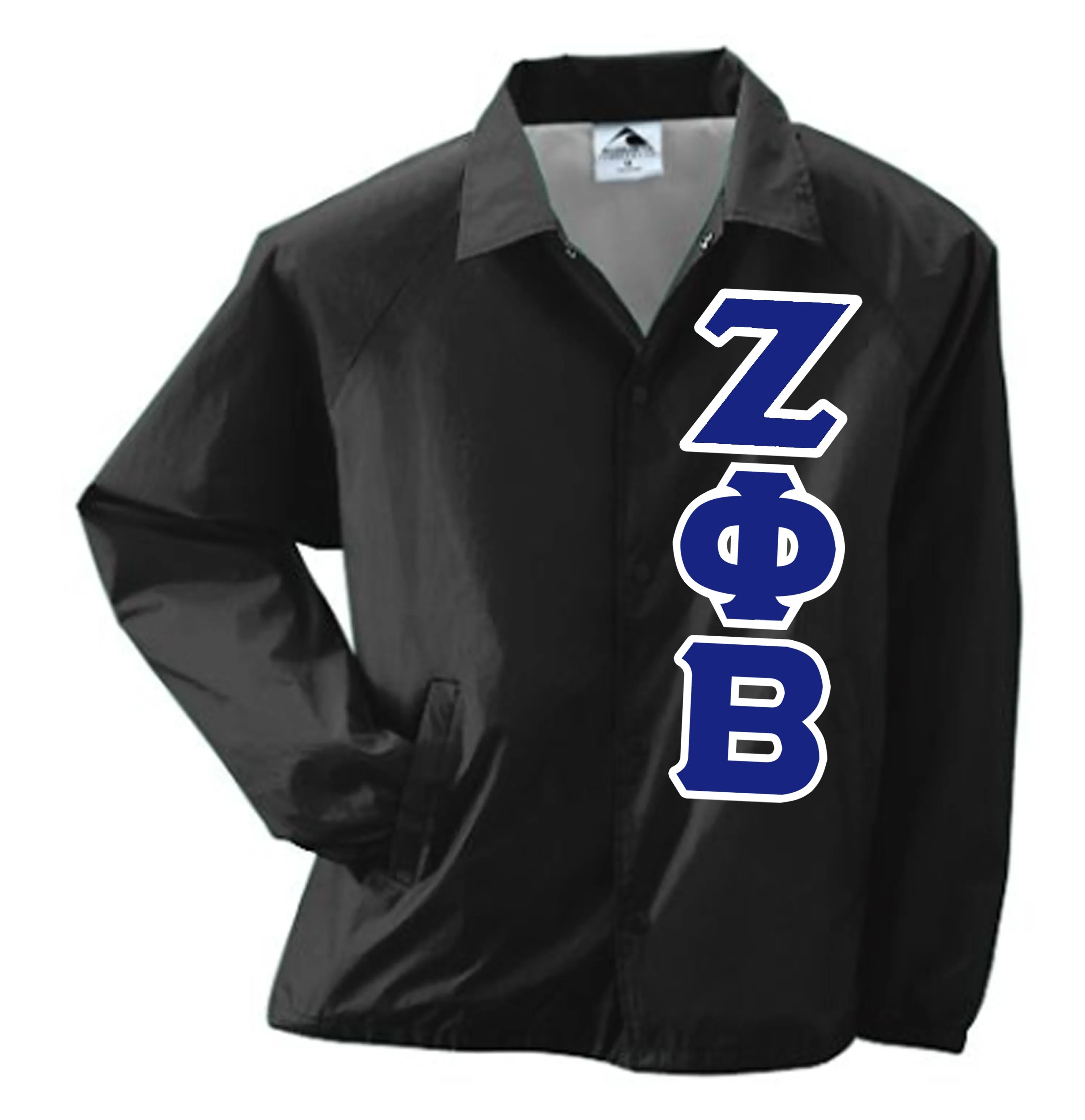 Zeta Phi Beta Crossing Jacket Letters