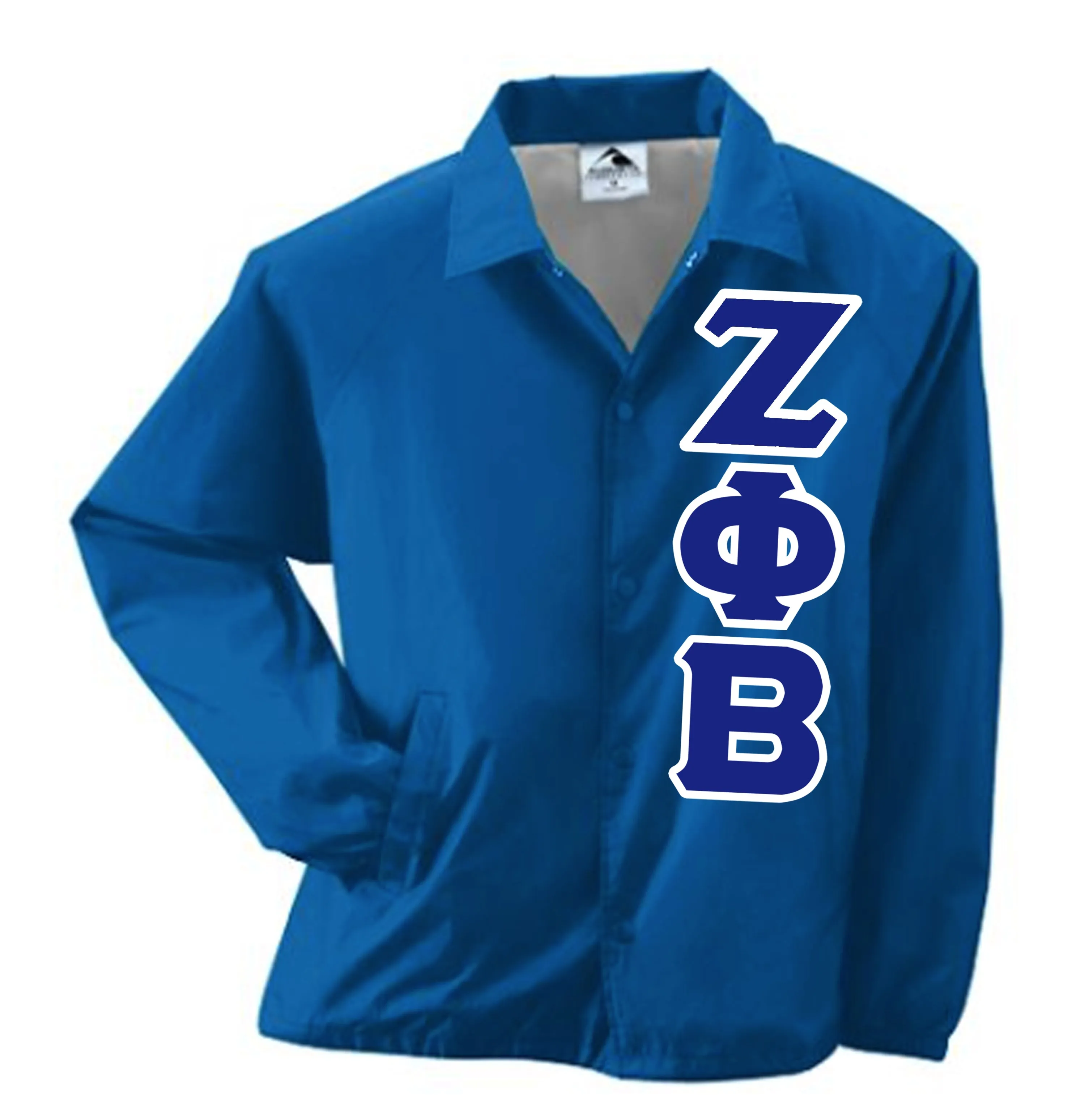 Zeta Phi Beta Crossing Jacket Letters