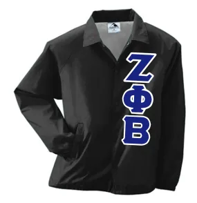 Zeta Phi Beta Crossing Jacket Letters